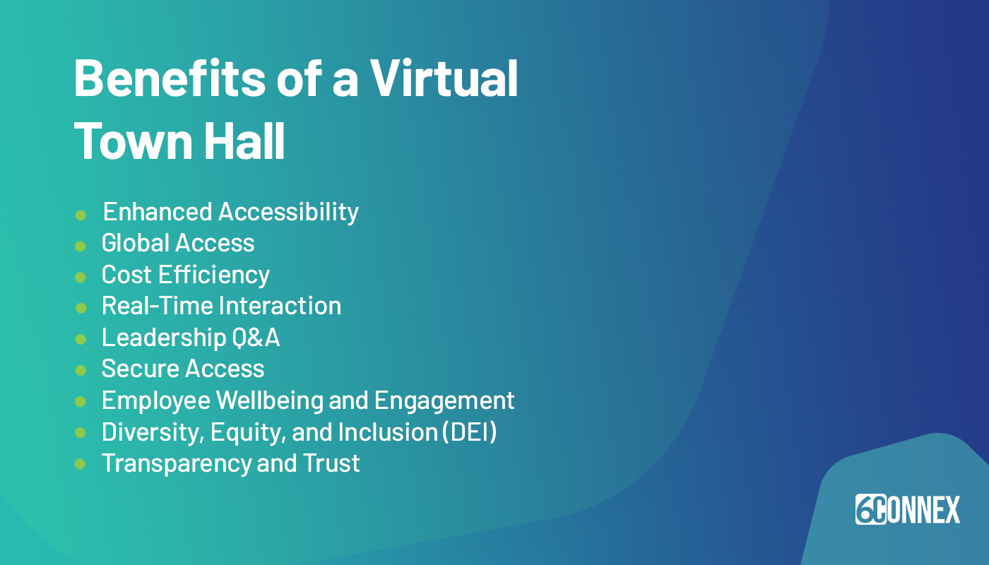 Benefits of a Virtual Town Hall