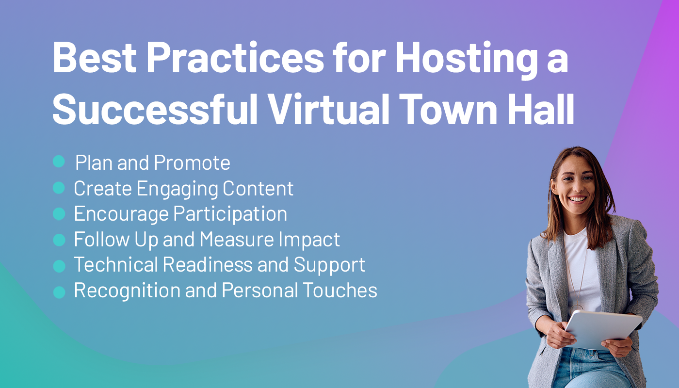 Best Practices for Hosting a Successful Virtual Town Hall