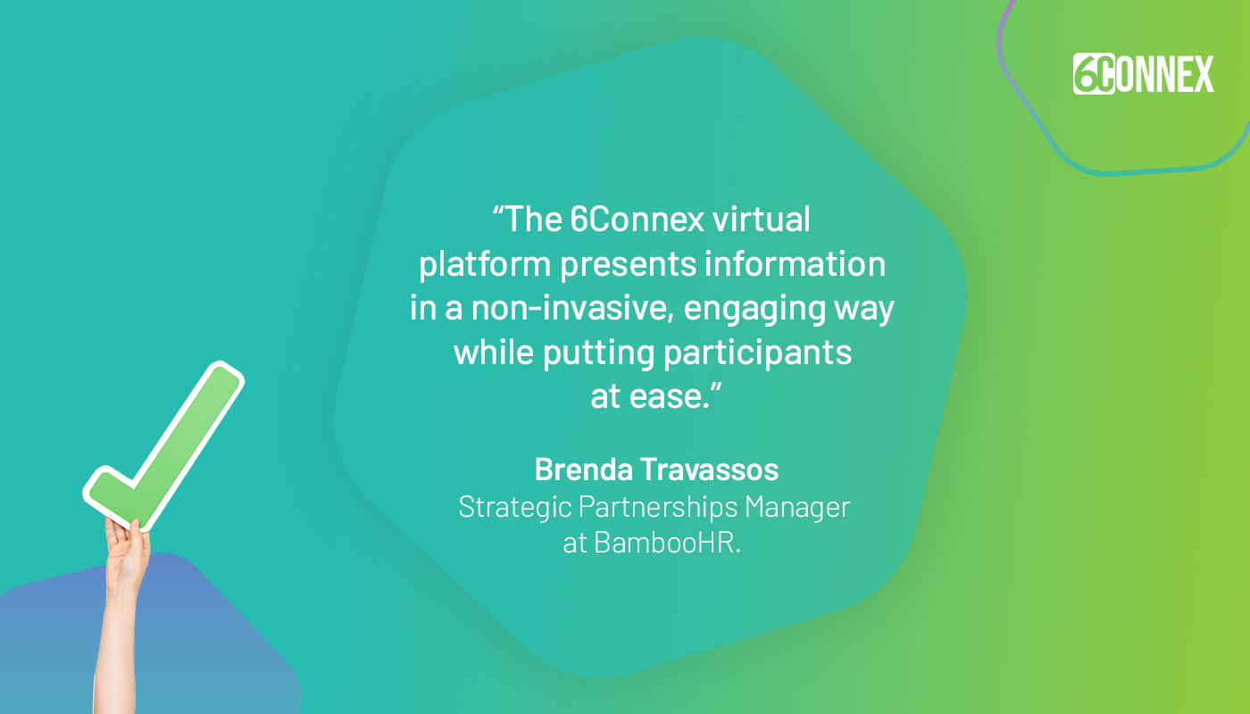 Testimonial from BambooHR using 6Connex for a Virtual Town Hall