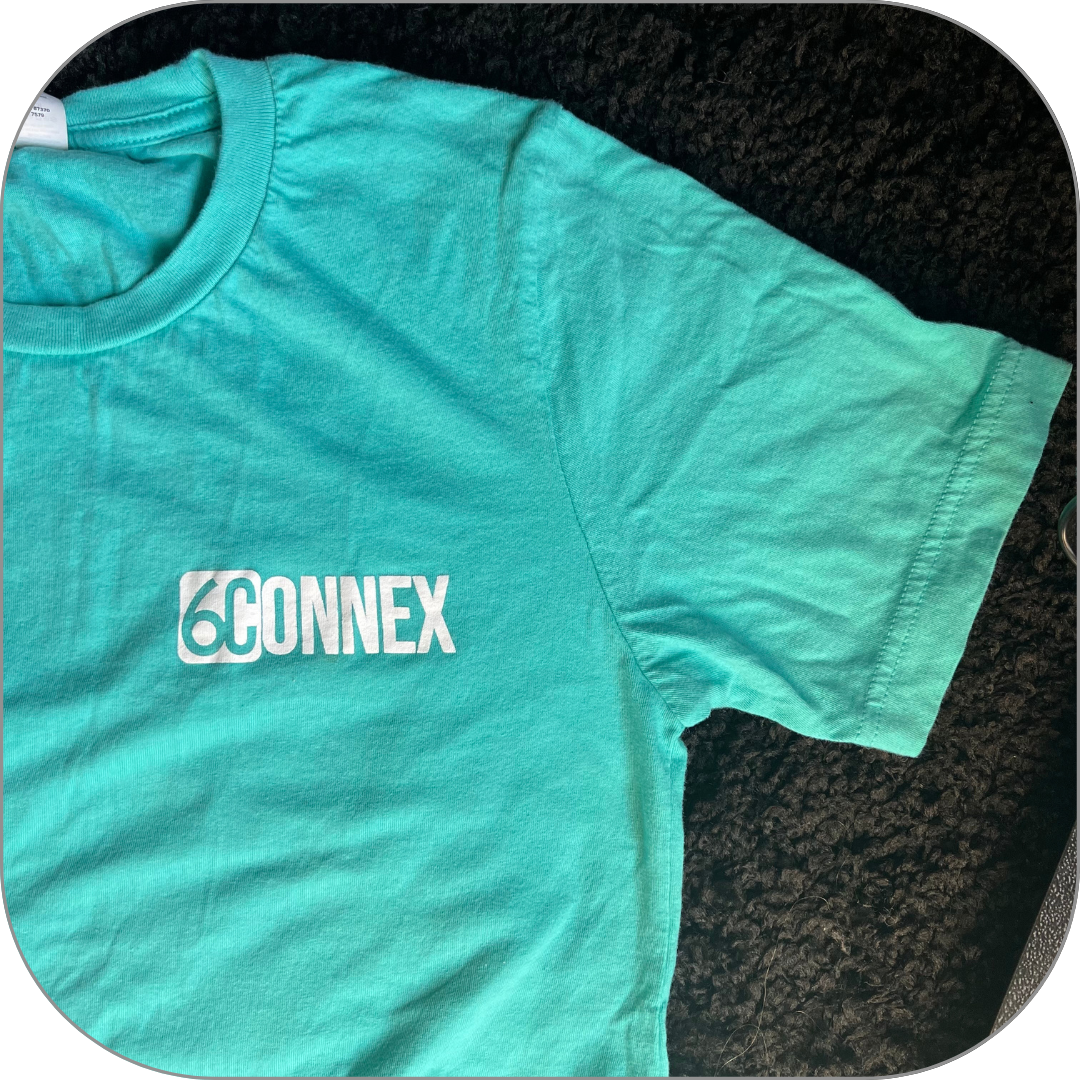6Connex t-shirt swag