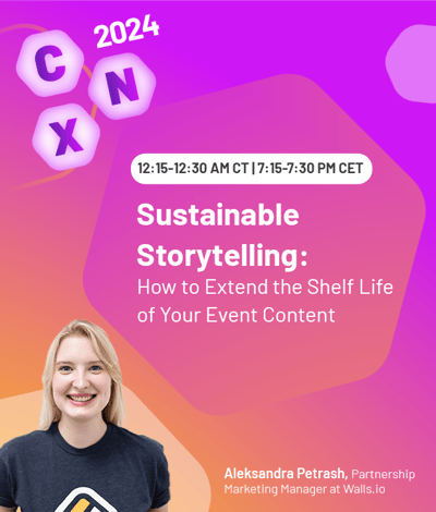 Sustainable Storytelling: How to Extend the Shelf Life of Your Event Content