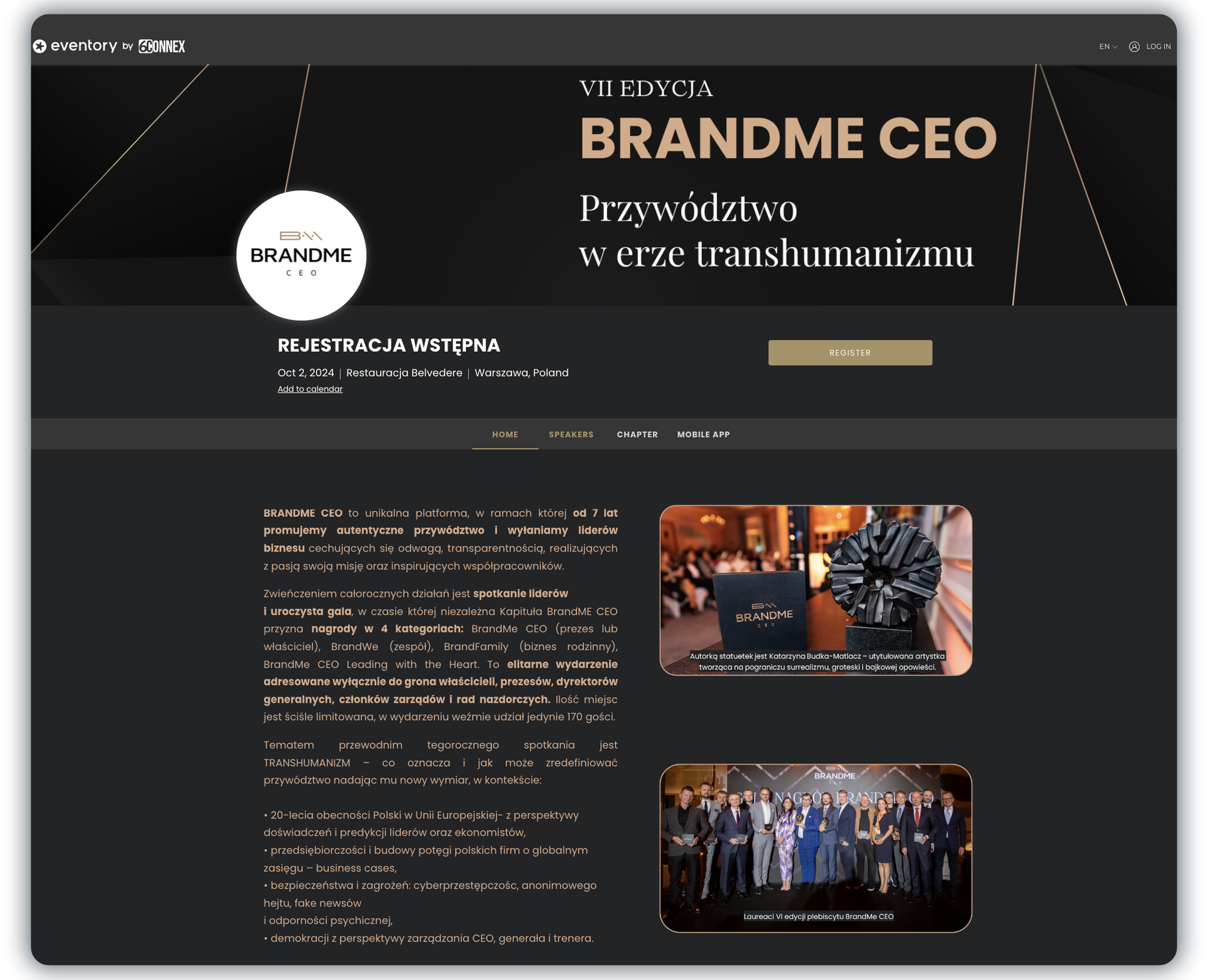 Strong Visual Hierarchy-BrandMe CEO