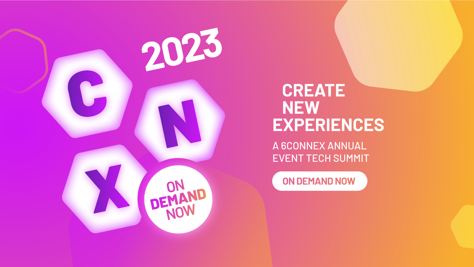 CNX 2023 6Connex Virtual Event