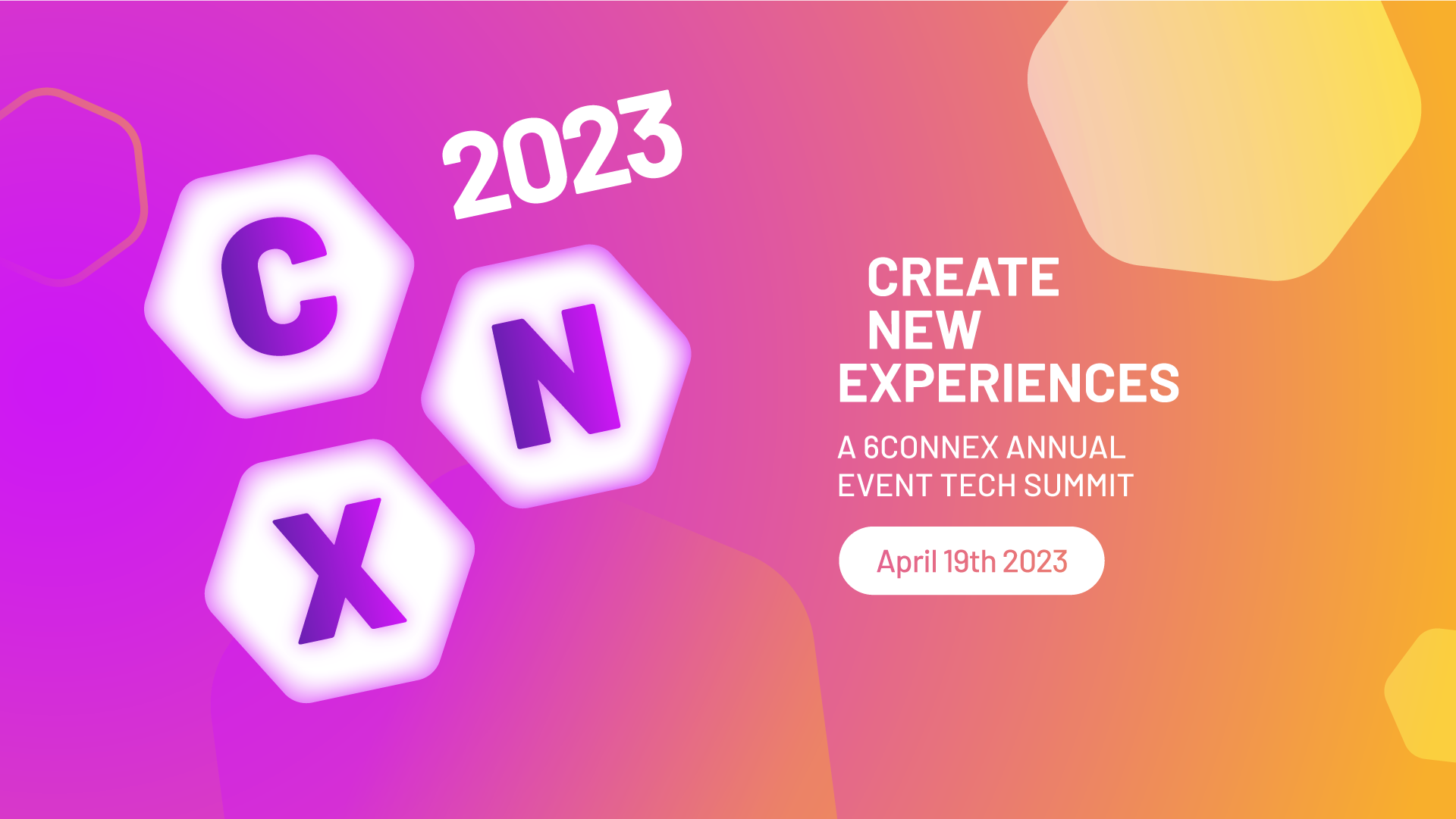 CNX 6Connex Event Tech Summit