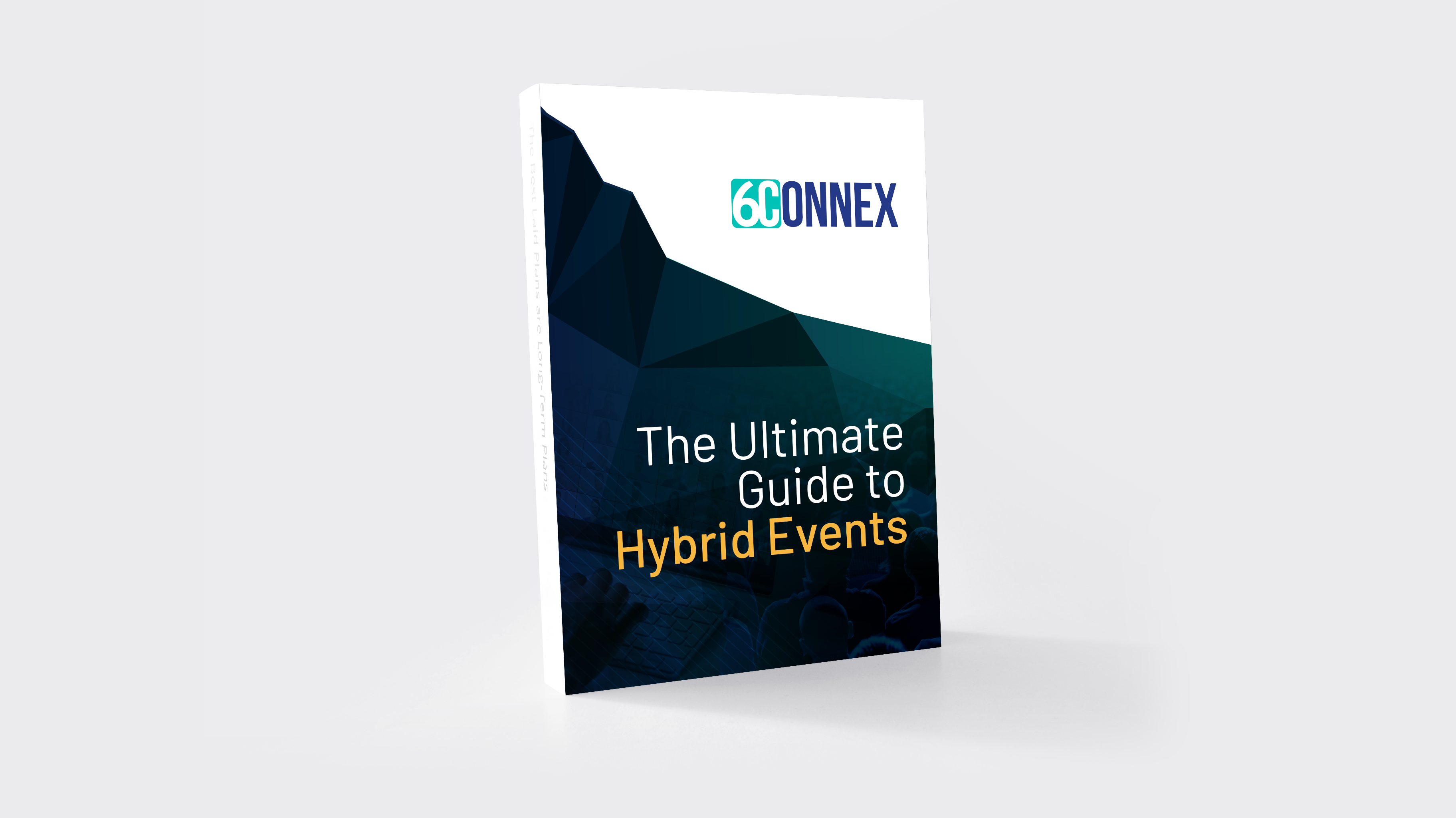 the ultimate guide to hybrid events ebook cover